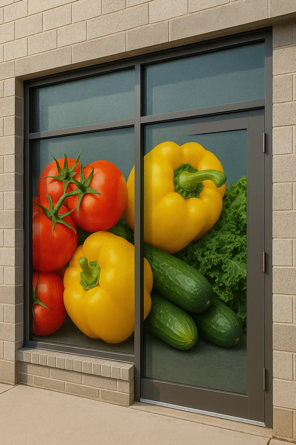 Window Graphics – Frosted / Perforated / Vinyl Niagara Stands Out