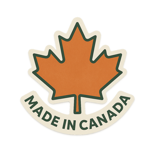 Niagara "Made in Canada" Maple Leaf Sticker Orajet vinyl sticker (3" | 4") preview 1
