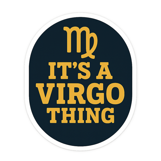 Same-Day Virgo Pride Sticker Design Sticker in Niagara Virgo Pride Sticker Design