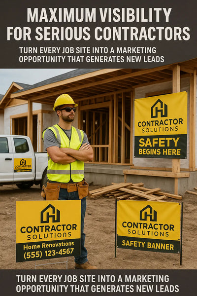 Contractor Visibility Kit - Professional Branding & Signage | Niagara Falls Region Niagara Stands Out