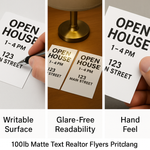 Custom Flyer Printing Matte Finish No Glare Port Colborne
