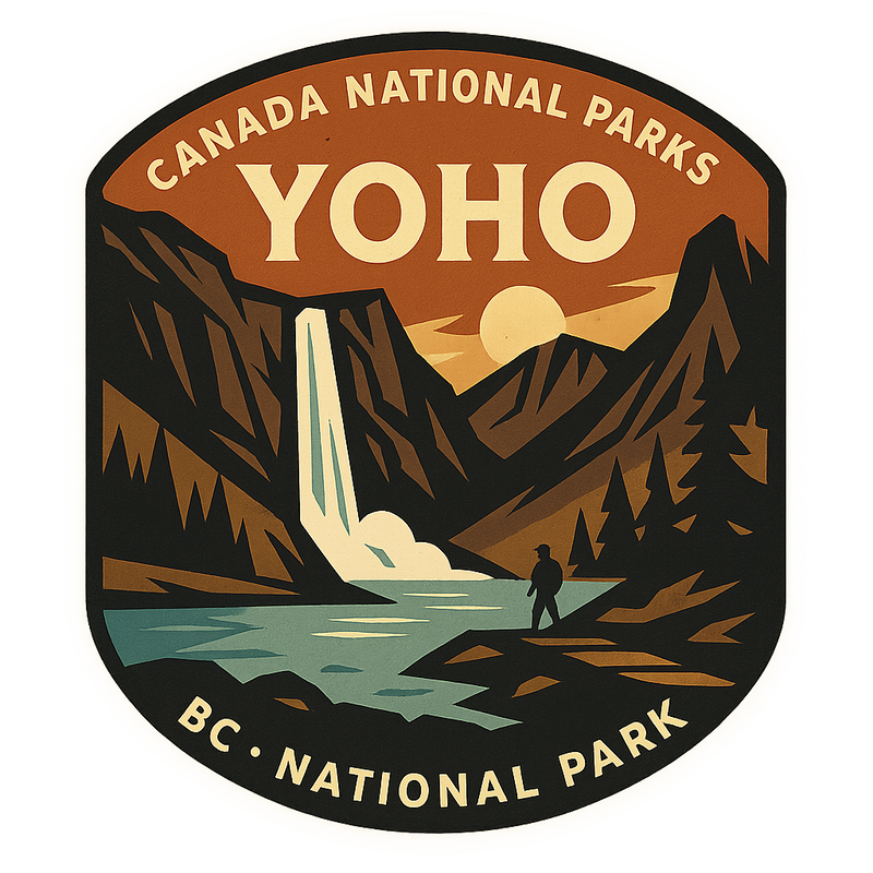 Yoho National Park Adventure | Canada Travel Sticker - Product Image