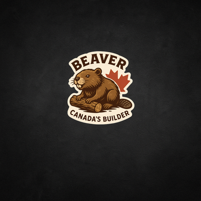 Beaver Wildlife Decal – Niagara Stands Out