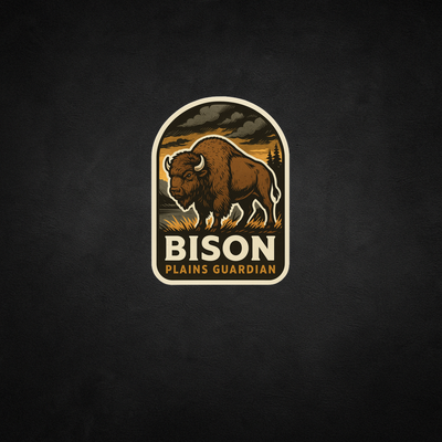 Bison Canada Wildlife Sticker – Niagara Stands Out