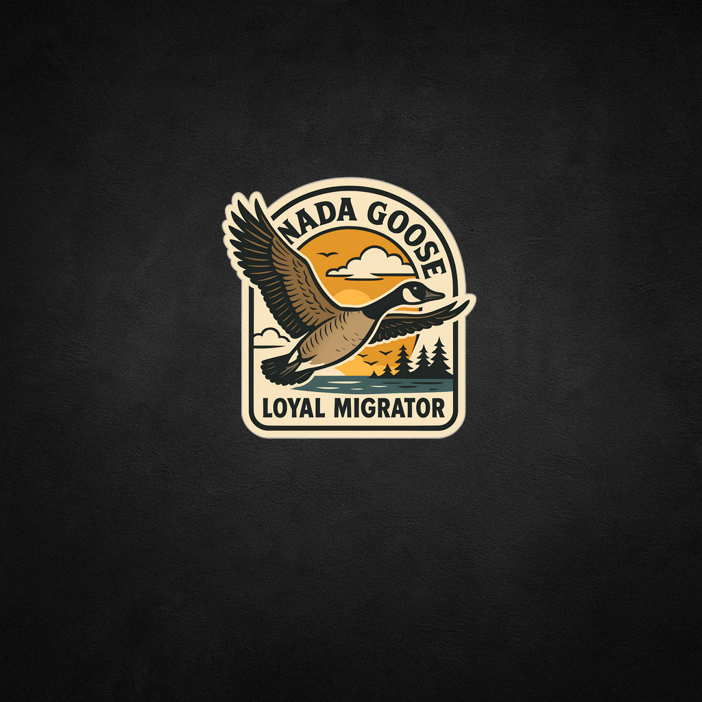 Canada Goose Wildlife Sticker – Niagara Stands Out