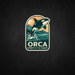Orca Whale Canada Wildlife Sticker – Niagara Stands Out