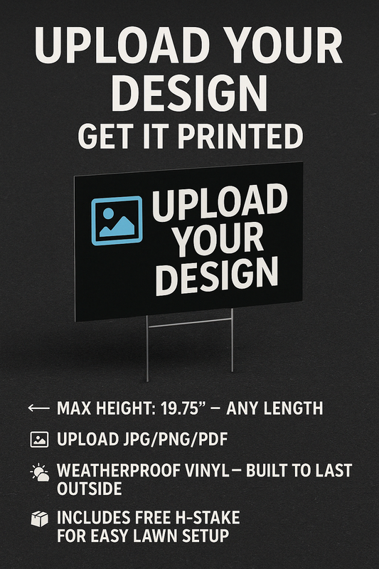 Custom Yard Signs Niagara