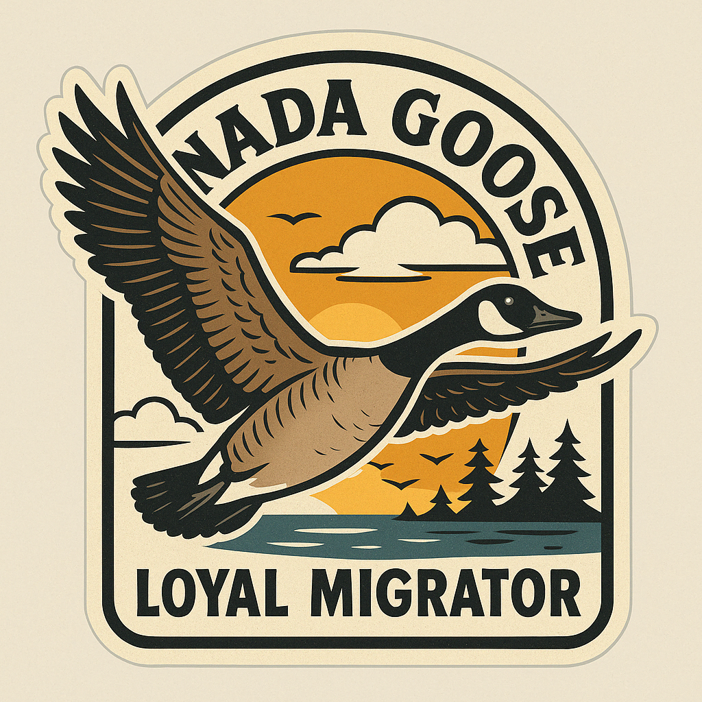 Canada Goose Wildlife Sticker – Niagara Stands Out