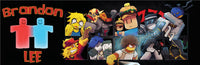 Personalized Roblox Gamer Banner & Bedroom Wall Decor | Custom Name & Age Vinyl Sign