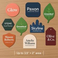 Custom Die-Cut Business Cards — unique shape for brand recall Niagara Stands Out