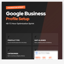 Google Business Profile Foundation Sprint - 48-72hr optimization service for Niagara businesses - $349 CAD