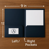 Foil-Stamped Presentation Folders — pitch kits that close deals Niagara Stands Out