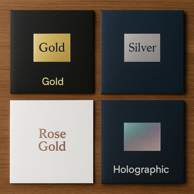 Foil-Stamped Presentation Folders — pitch kits that close deals Niagara Stands Out