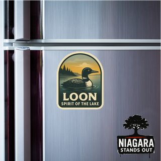 Loon Canada Wildlife Sticker – Niagara Stands Out
