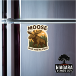 Moose Canada Wildlife Sticker – Niagara Stands Out