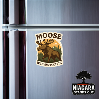 Moose Canada Wildlife Sticker – Niagara Stands Out