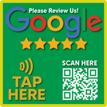 Square Google Review Sticker google square revies design af   eb ffae