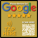 Square Google Review Sticker google square review gold eacd e  d ffed