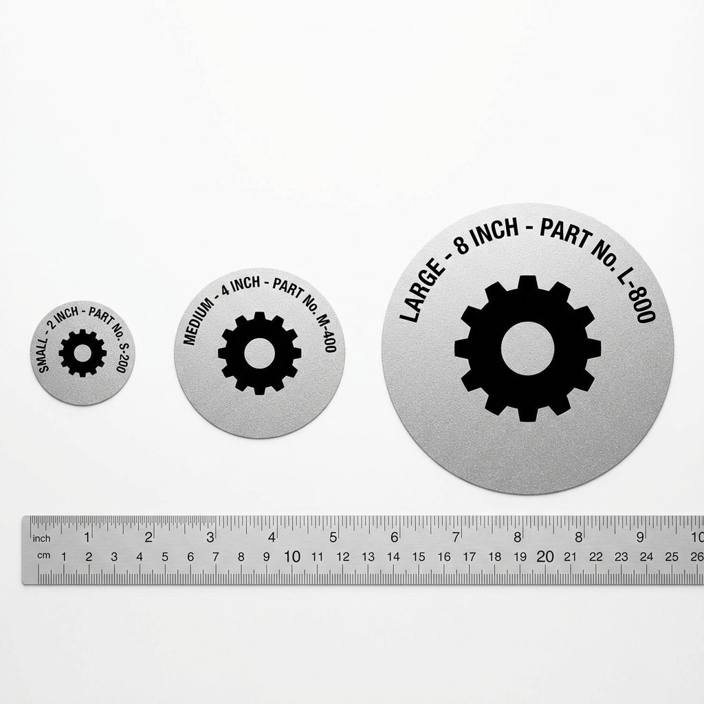 Custom Printed Circle Labels (Rolls) — Your Logo/Design