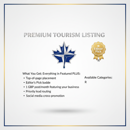 Premium Tourism Listing — professional lead gen service for contractors in Niagara and Ontario, Canada