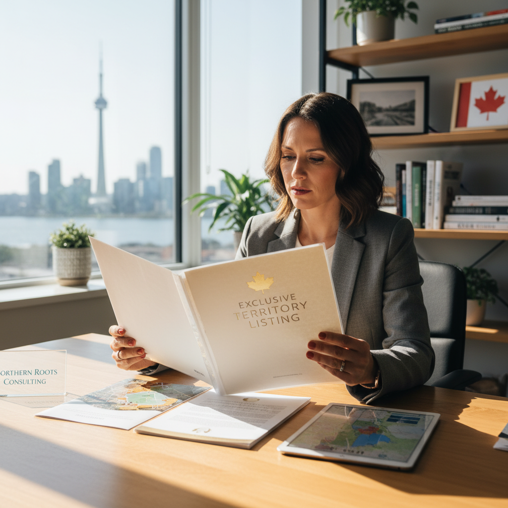 Exclusive Territory Listing in action — lead gen delivered to local businesses across the Niagara Region Ontario