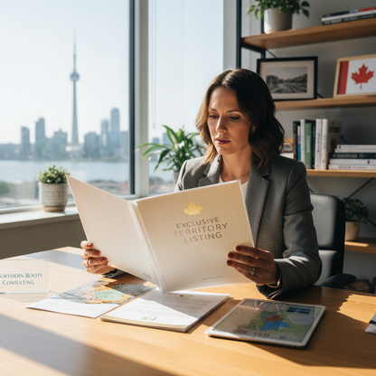 Exclusive Territory Listing in action — lead gen delivered to local businesses across the Niagara Region Ontario