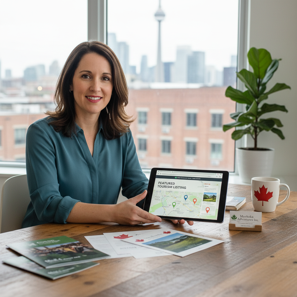 Featured Tourism Listing in action — lead gen delivered to local businesses across the Niagara Region Ontario