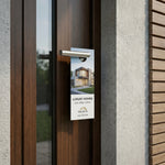 Real Estate Door Hanger Printing Matte Finish Niagara