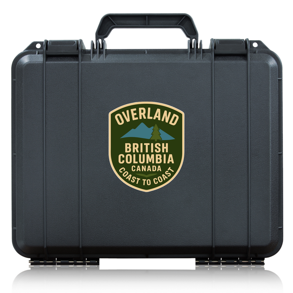 BC Overland Adventure Decal - Beautiful British Columbia Niagara Stands Out