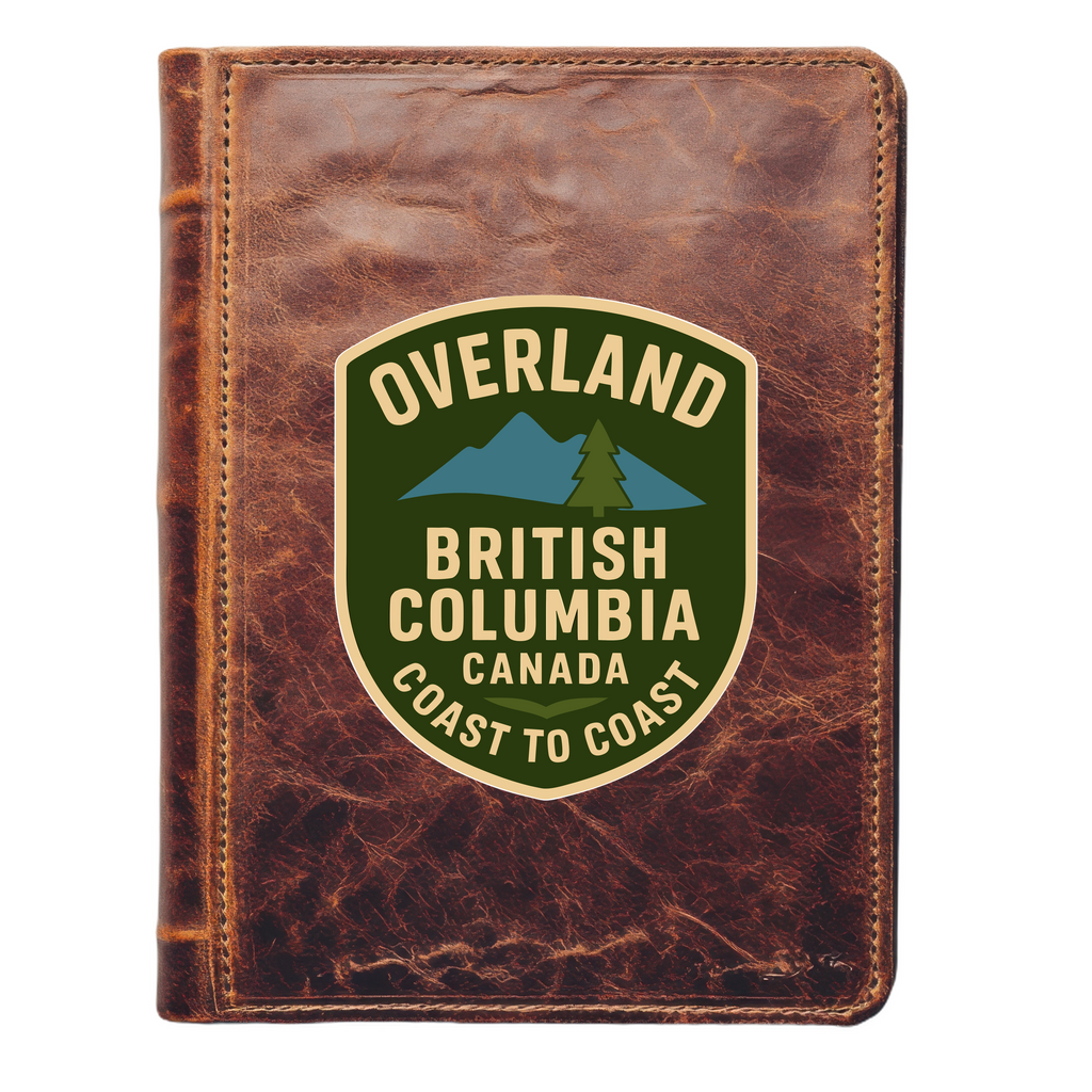 BC Overland Adventure Decal - Beautiful British Columbia Niagara Stands Out