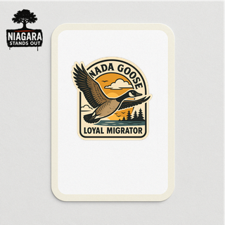 Canada Goose Wildlife Sticker – Niagara Stands Out