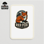 Red Fox Canada Wildlife Sticker – Niagara Stands Out