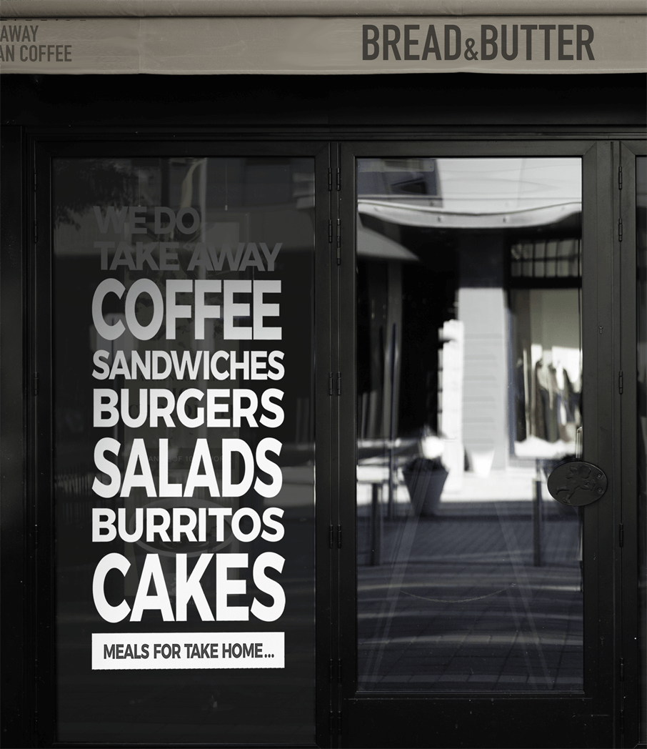 Custom Cut Vinyl Lettering — Fixed Sizes Niagara Stands Out